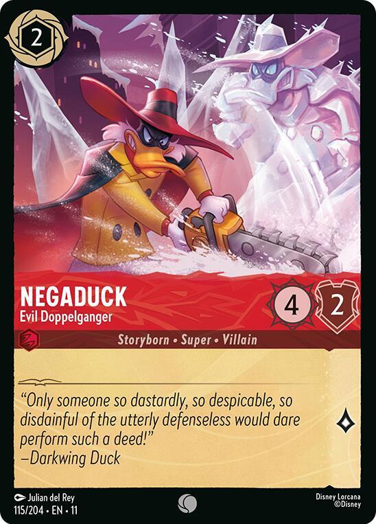 Negaduck - Evil Doppelganger 115/204 Common