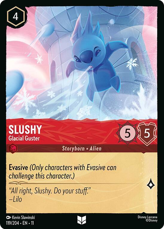 Slushy - Glacial Guster 119/204 Uncommon