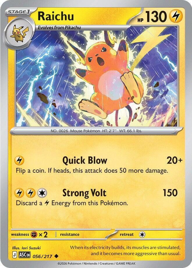 Raichu ASC 056/217 Uncommon