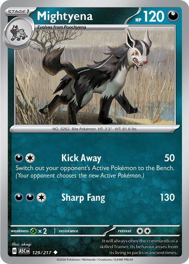 Mightyena ASC 129/217 Uncommon