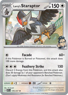 Larry's Staraptor ASC 170/217 Rare Holo