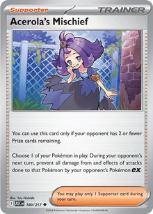 Acerola's Mischief ASC 180/217 Uncommon