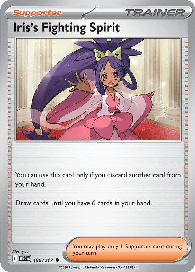 Iris's Fighting Spirit ASC 190/217 Uncommon