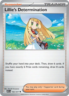 Lillie's Determination ASC 192/217 Uncommon Reverse Holo