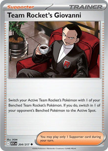 Team Rocket's Giovanni ASC 204/217 Uncommon