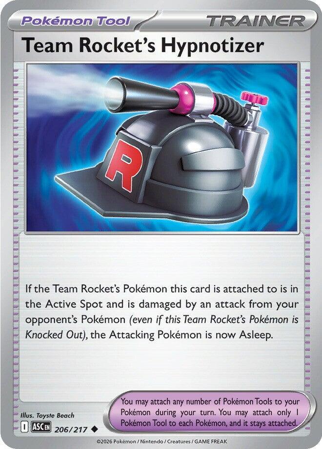 Team Rocket's Hypnotizer ASC 206/217 Uncommon