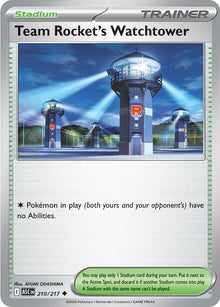 Team Rocket's Watchtower ASC 210/217 Uncommon