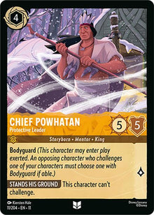 Chief Powhatan - Protective Leader 11/204 Uncommon
