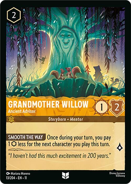 Grandmother Willow - Ancient Advisor 13/204 Uncommon