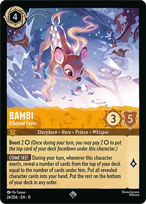 Bambi - Ethereal Fawn 24/204 Super Rare