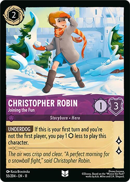 Christopher Robin - Joining the Fun 55/204 Uncommon
