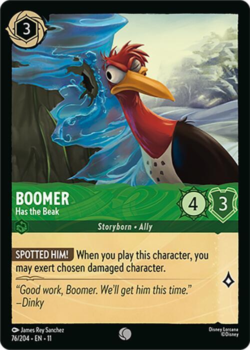 Boomer - Has the Beak 76/204 Common