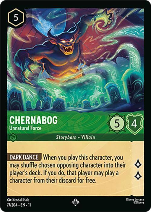 Chernabog - Unnatural Force 77/204 Super Rare