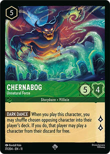 Chernabog - Unnatural Force 77/204 Super Rare
