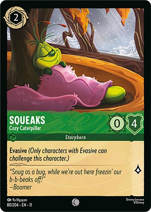 Squeaks - Cozy Caterpillar 80/204 Common