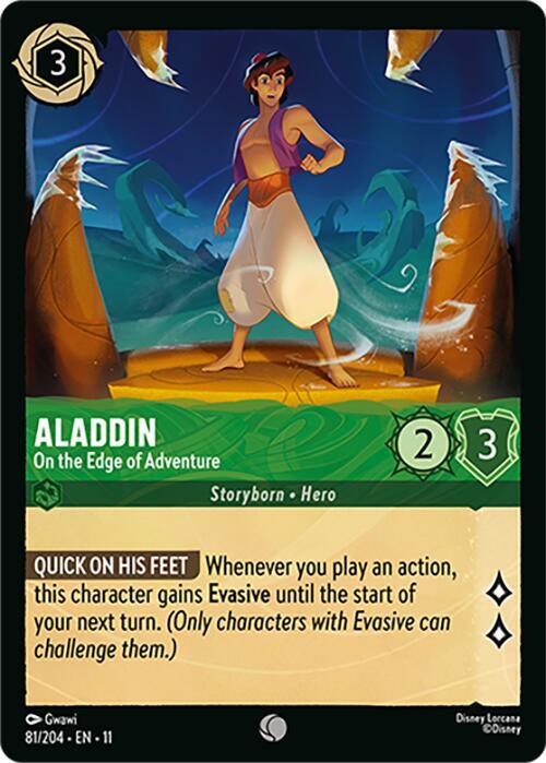 Aladdin - On the Edge of Adventure 81/204 Common