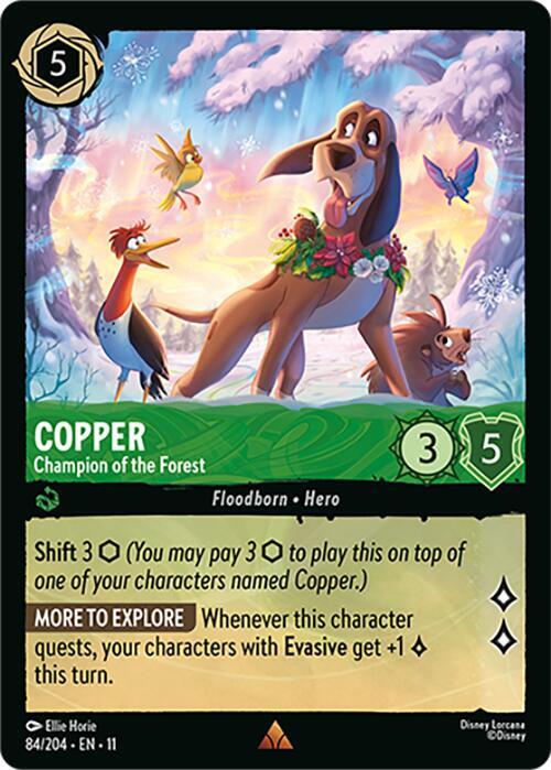 Copper - Champion of the Forest 84/204 Rare