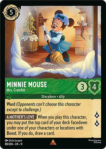 Minnie Mouse - Mrs. Cratchit 88/204 Rare