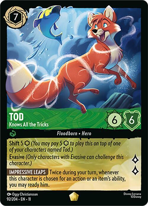 Tod - Knows All the Tricks 92/204 Legendary