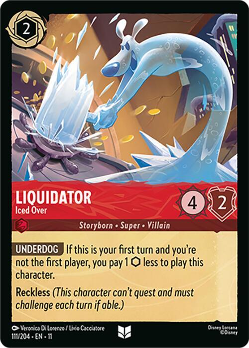 Liquidator - Iced Over 111/204 Uncommon