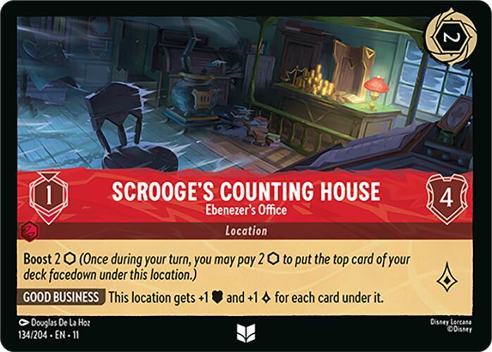 Scrooge's Counting House - Ebenezer's Office 134/204 Uncommon