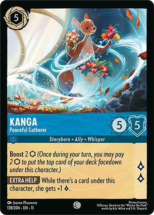 Kanga - Peaceful Gatherer 138/204 Common