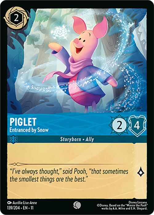Piglet - Entranced by Snow 139/204 Common