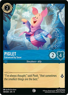 Piglet - Entranced by Snow 139/204 Common
