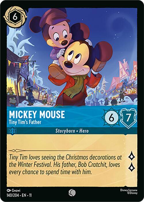 Mickey Mouse - Tiny Tim's Father 140/204 Common