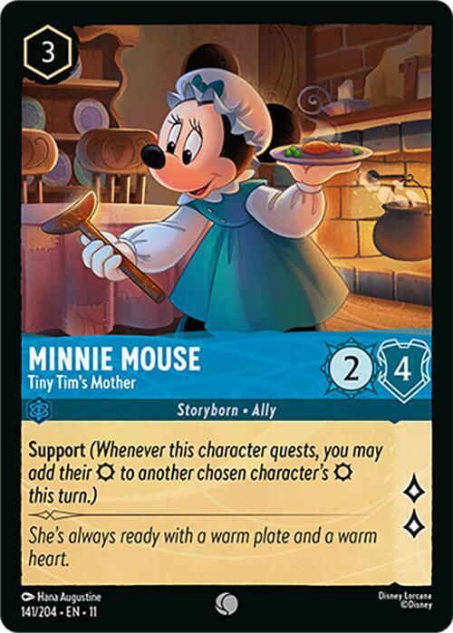 Minnie Mouse - Tiny Tim's Mother 141/204 Common