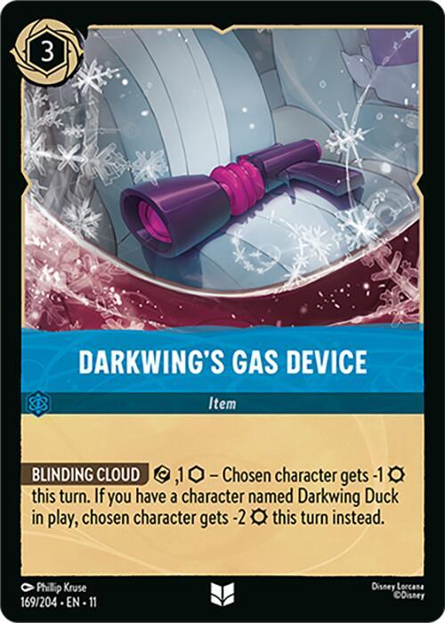 Darkwing's Gas Device 169/204 Uncommon