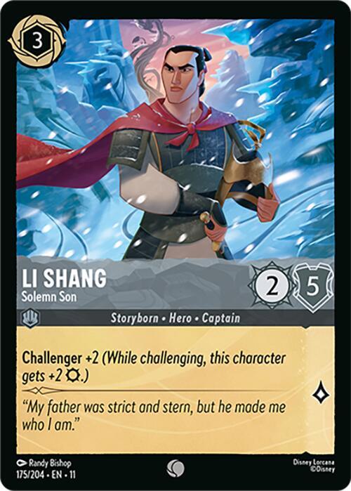 Li Shang - Solemn Son 175/204 Common
