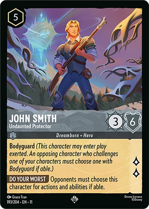 John Smith - Undaunted Protector 193/204 Super Rare