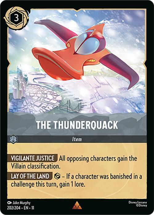The Thunderquack 202/204 Rare