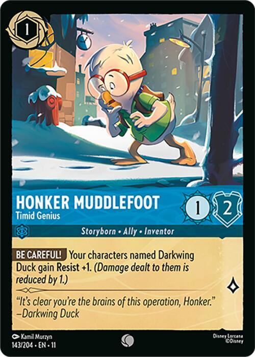 Honker Muddlefoot - Timid Genius 143/204 Common