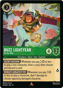 Buzz Lightyear - On the Way 85/204 Rare