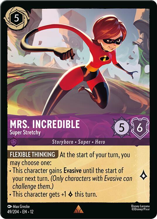 Mrs. Incredible - Super Stretchy 49/204 Rare Wilds Unknown NM