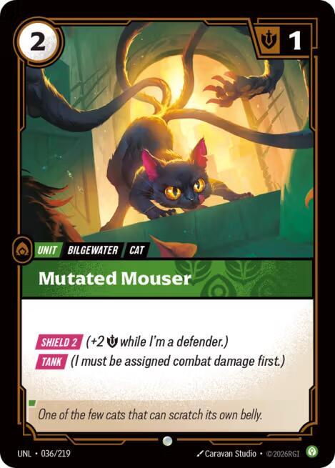 Mutated Mouser UNL 036/219 Common