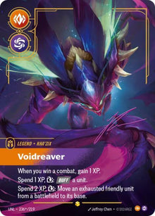 Kha'Zix - Voidreaver (Signature) UNL 236*/219 Showcase