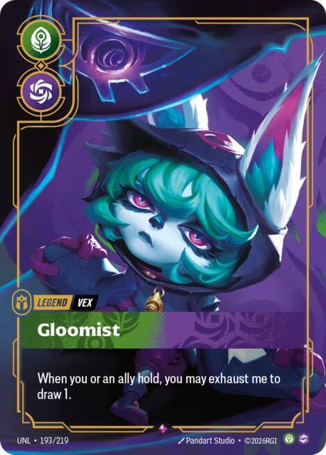 Vex - Gloomist UNL 193/219 Rare