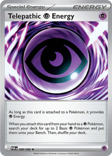 Telepathic Psychic Energy POR 088/088 Rare Holo