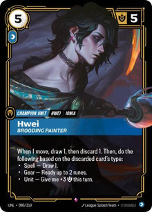 Hwei - Brooding Painter UNL 080/219 Rare
