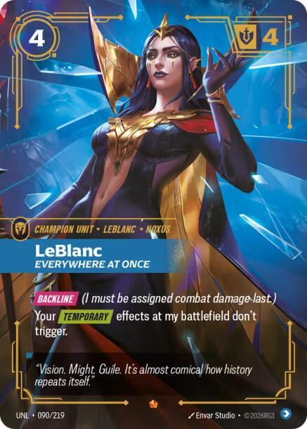 LeBlanc - Everywhere At Once UNL 090/219 Epic