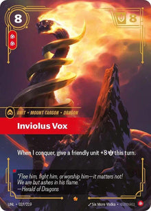 Inviolus Vox UNL 027/219 Epic