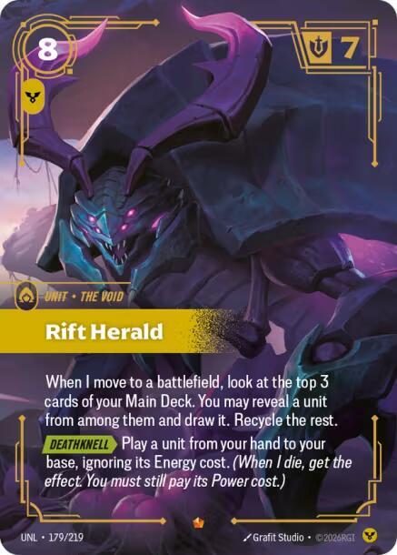 Rift Herald UNL 179/219 Epic