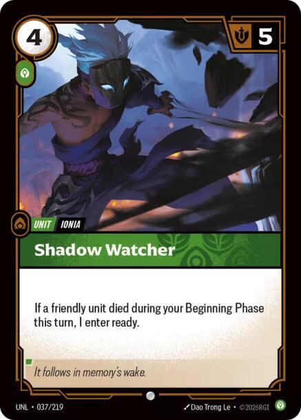Shadow Watcher UNL 037/219 Common