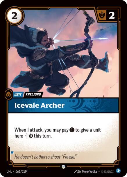 Icevale Archer UNL 065/219 Common