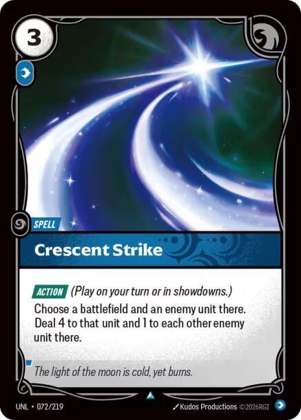 Crescent Strike UNL 072/219 Uncommon
