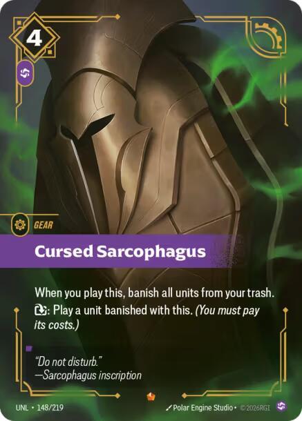 Cursed Sarcophagus UNL 148/219 Epic