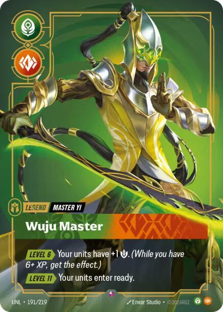 Master Yi - Wuju Master UNL 191/219 Rare